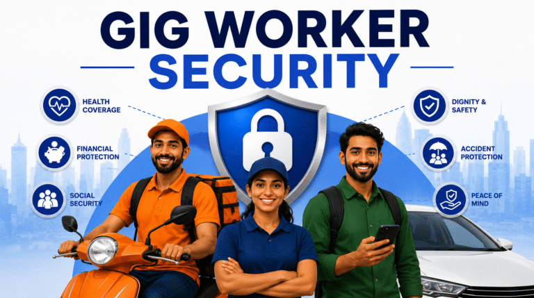 Gig worker, Platform workers, social security, welfare, security