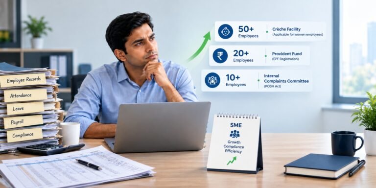 What Are the Exact Statutory Thresholds Where an Indian SME Must Transition From Manual HR to an HRMS?