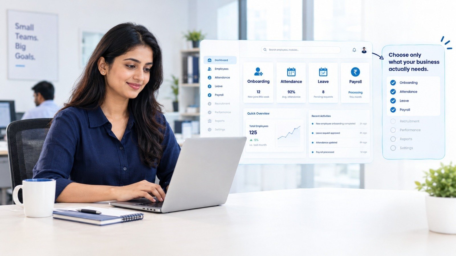 Which HRMS features do Indian SMEs actually need?